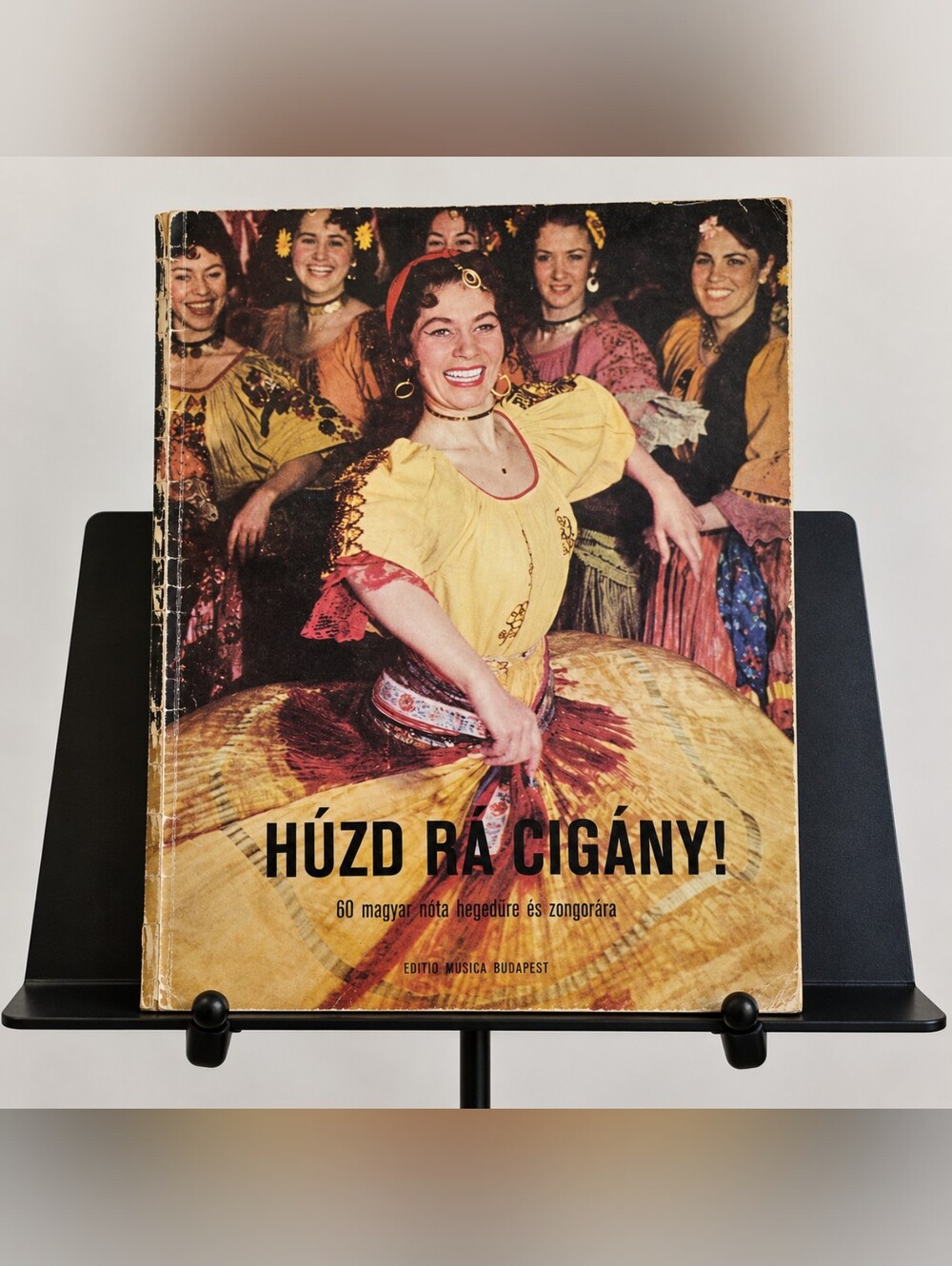 Vintage Huzd Ra Cigany Hungarian Songs Violin Piano Magyari Budapest Z2777